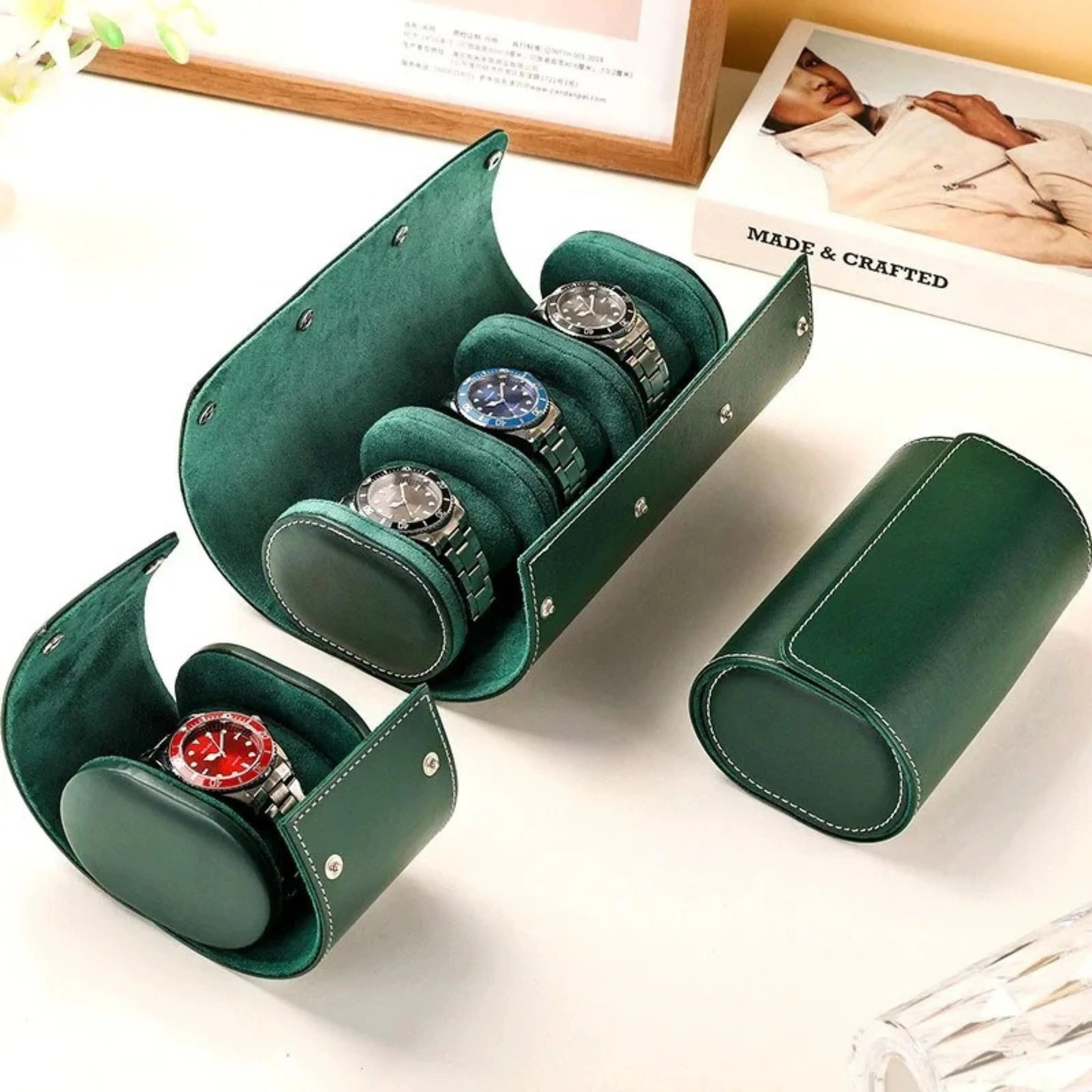 MontreClaire® Case for Watches | Premium Leather