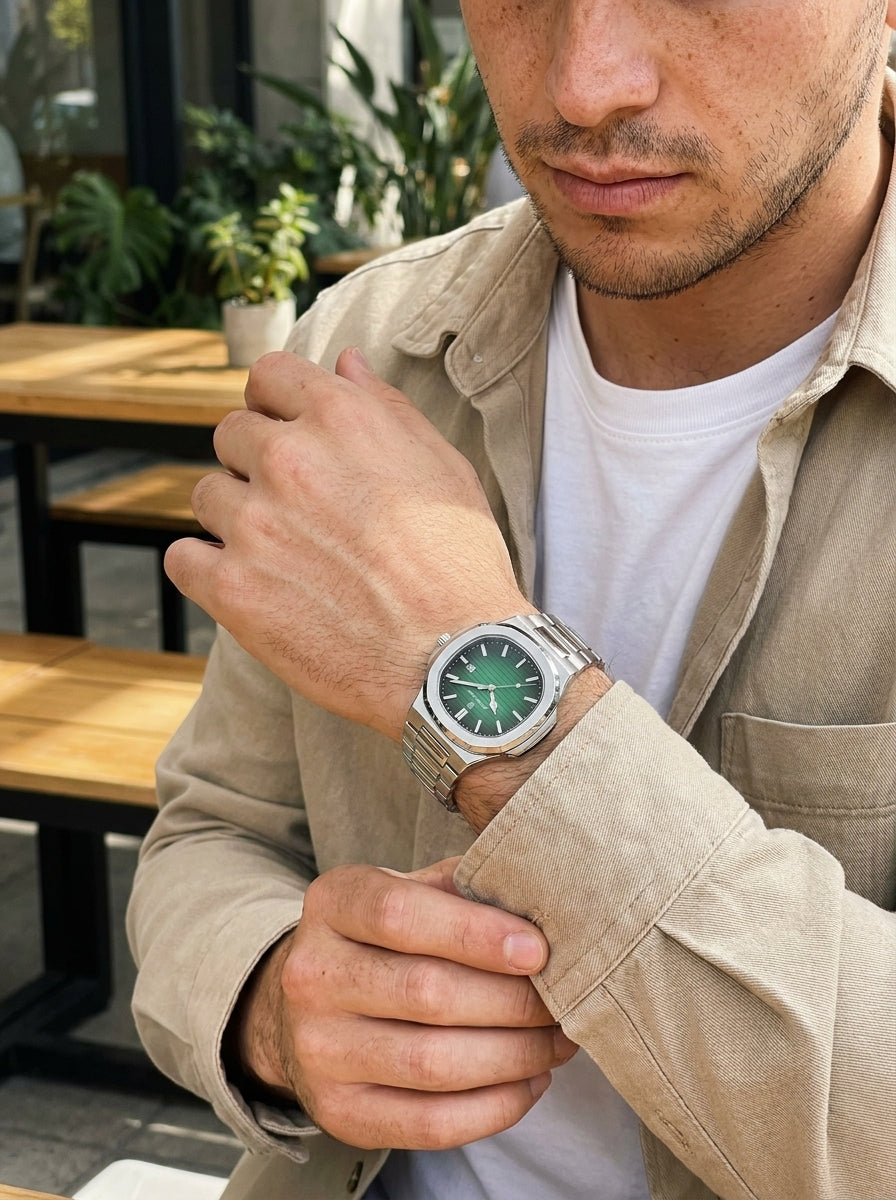 Cliente usando reloj MontreClaire