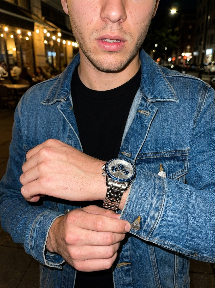 Cliente usando reloj MontreClaire